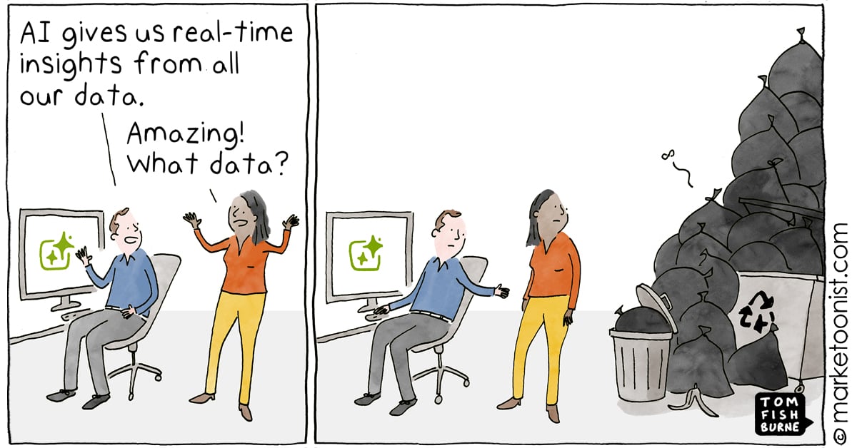 AI Insights Cartoon