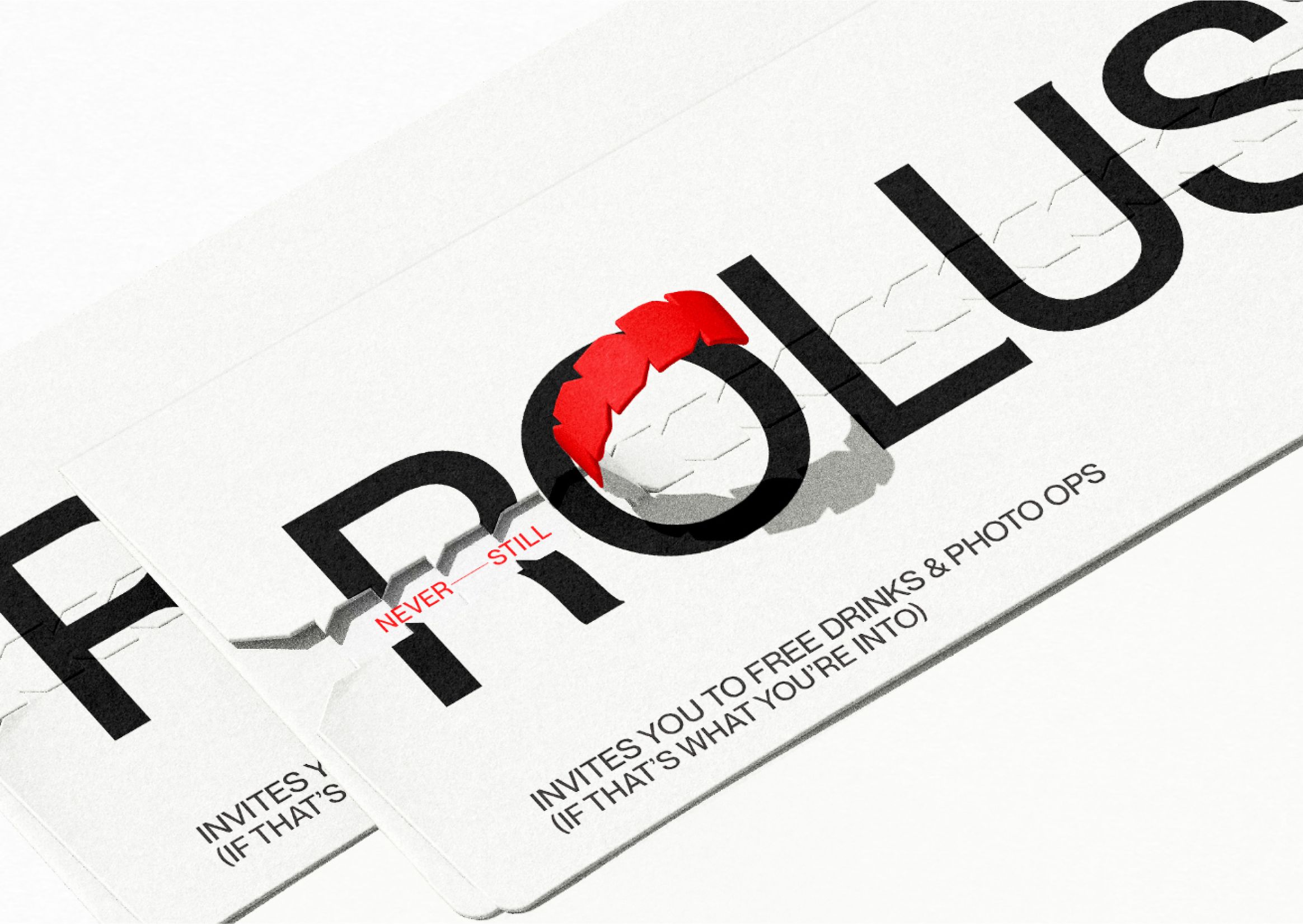 Logotype, packaging, posters and motion video for sparkling drink Rolus designed by Re