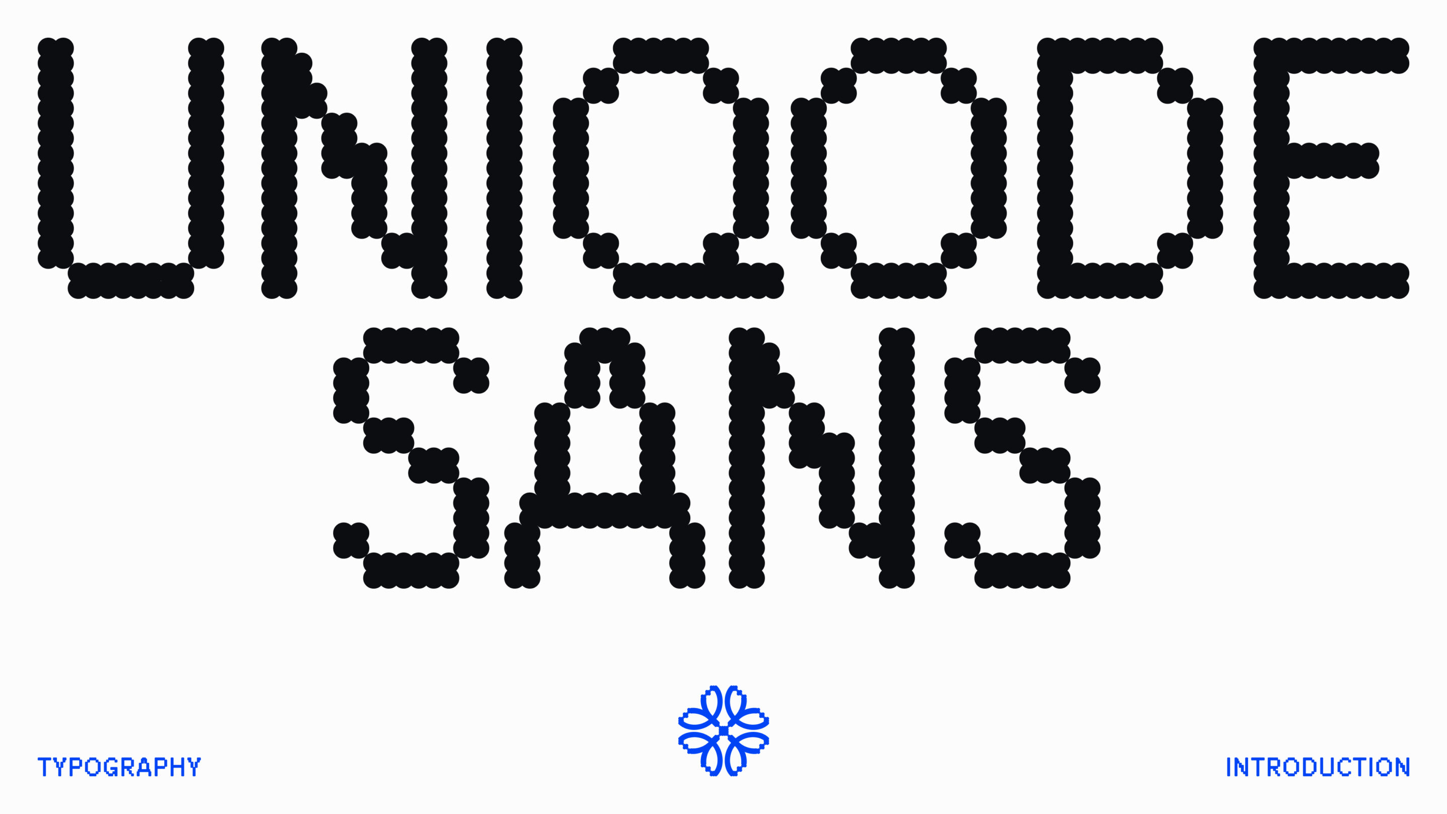 Logo, custom typeface, motion graphics designed by Koto for enterprise grade QR code provider Uniqode