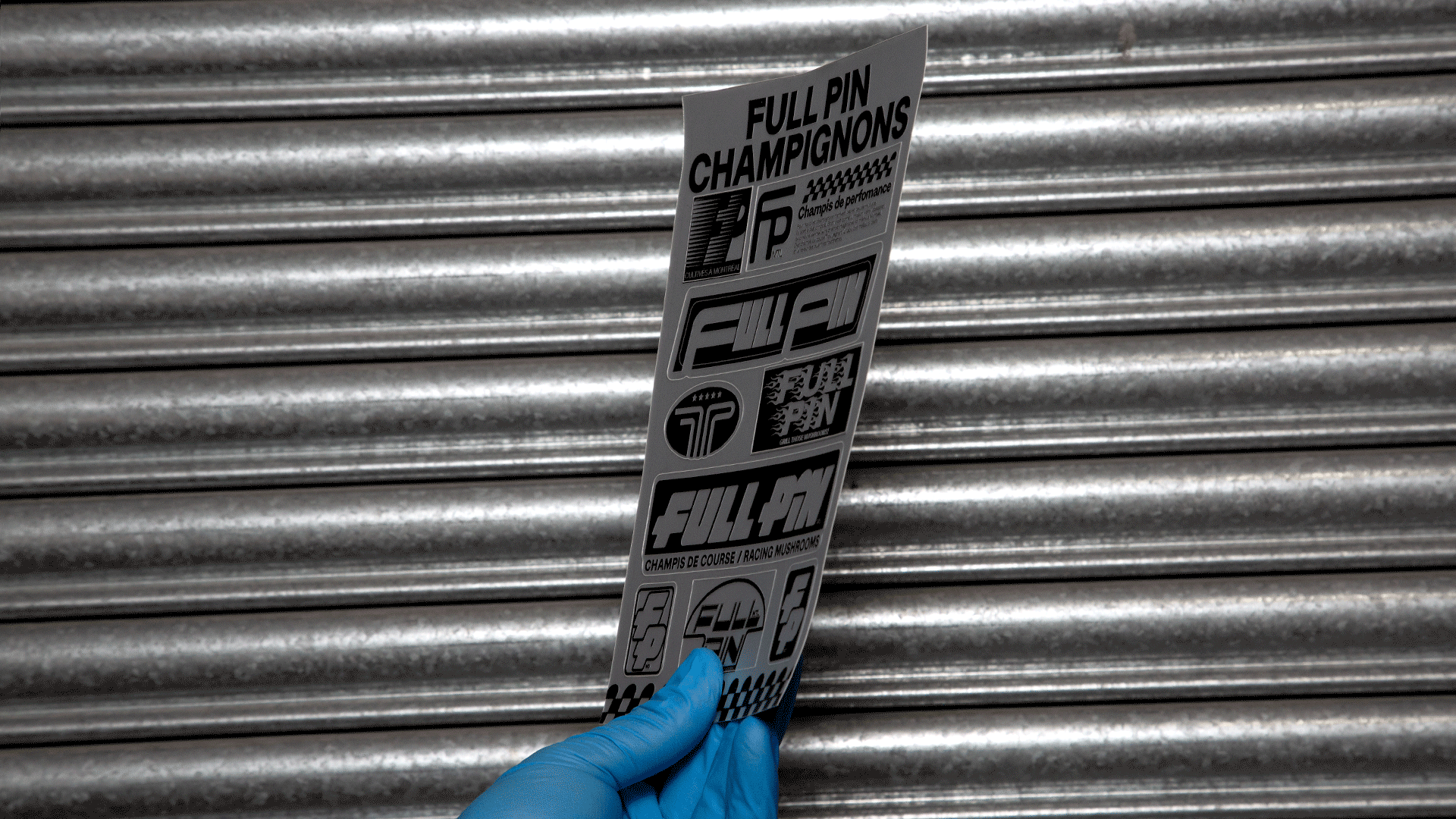 Logotype, logo, art direction, packaging and merchandise for mushroom business Full Pin by Rethink