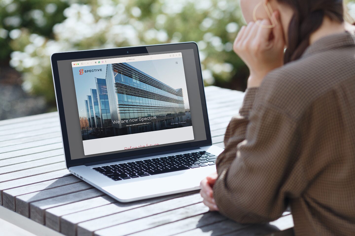 Window, facade, steel, building company rebrand
