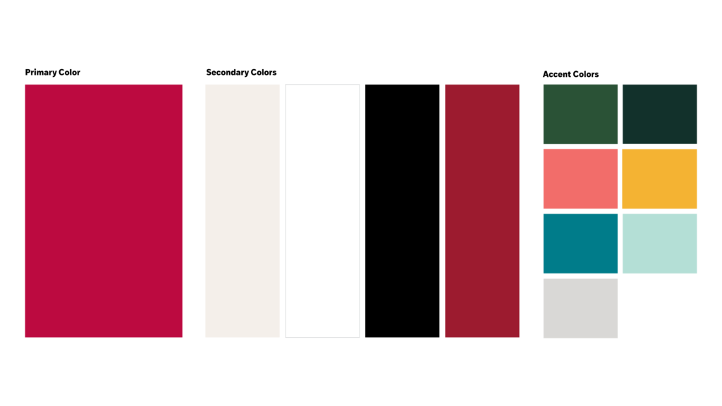 WashU Medicine color palette