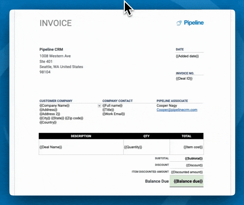 Add placeholders