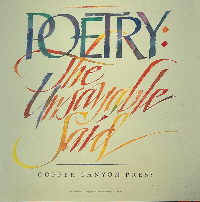The Illustration of language, the flow of color in calligraphy